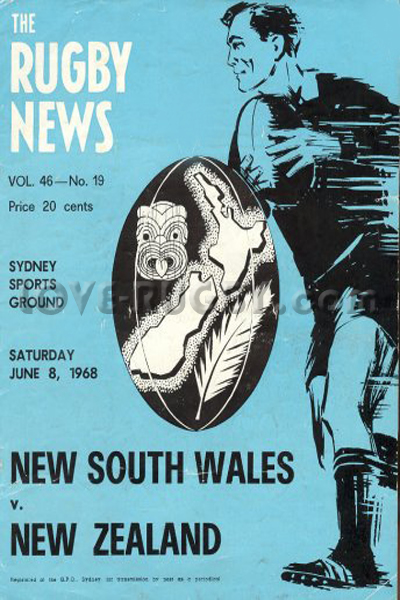 New South Wales New Zealand 1968 memorabilia